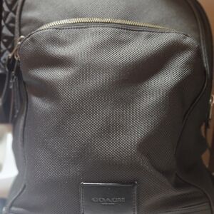 Coach Charcoal Black Men's Backpack